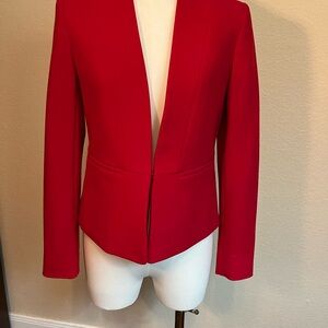 Ann Taylor Petite red blazer